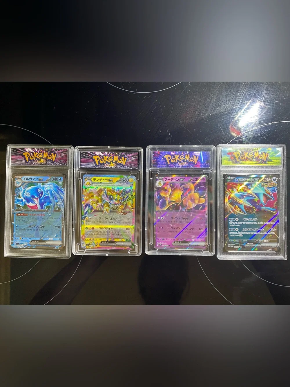 Pokémon EX Double Rare Japanese Holo Slab Bundle